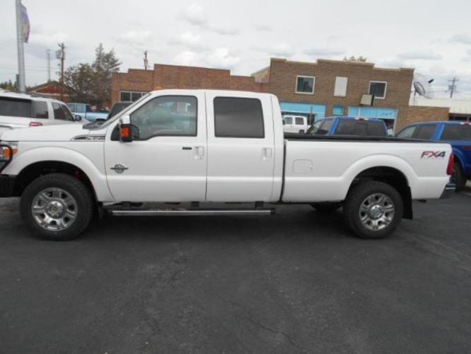 2015 ford f-350 super duty lariat 4x4 lariat 4dr crew cab 8 ft. lb srw pickup for sale in cut bank, montana