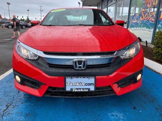 used 2017 honda civic ex-t coupe gresham, or 97030 for sale in gresham, oregon