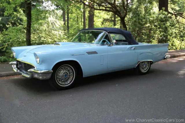 1957 ford thunderbird - ctci senior award winner! excellent. see video