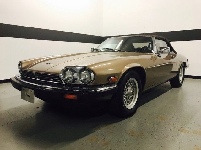 jaguar xjs v12 convertible! only 48k original miles! carfax certified! clean!