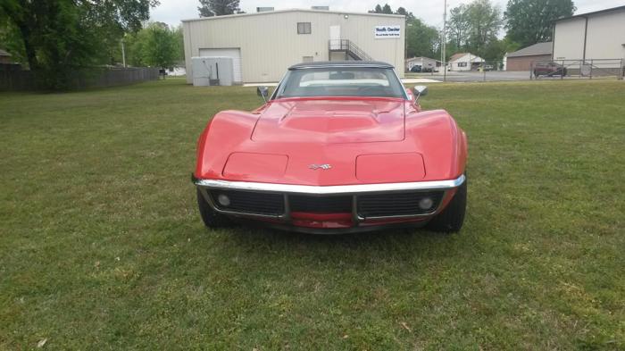 1969 chevrolet corvette convertible for sale in nashville, tennessee
