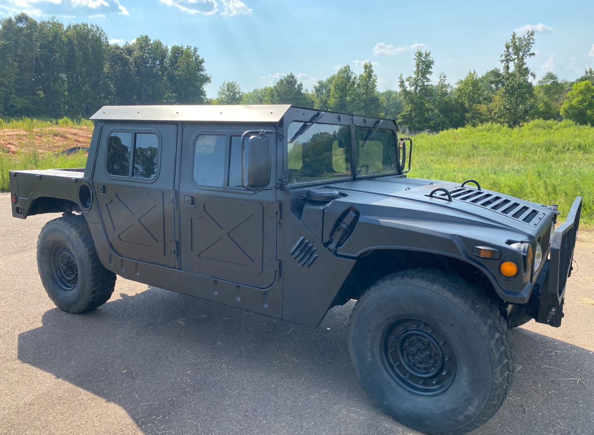 1990 am general m998 4 doors midwest military equipment hard top hmmwv 6.5l