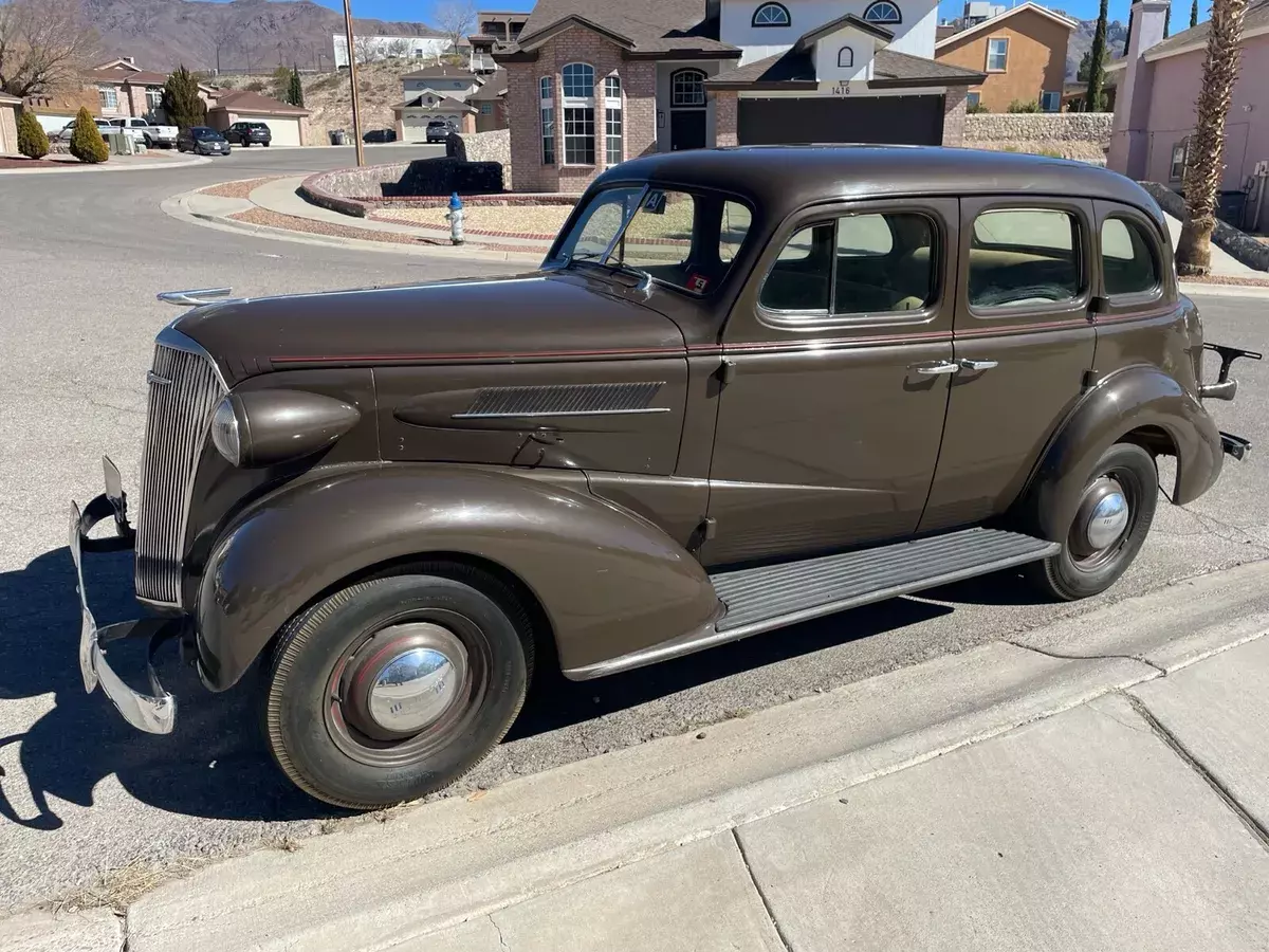 1937 chevrolet master sedan brown