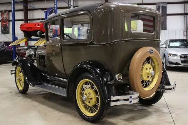 1929 ford model a 29371 miles tan coupe 4 cylinder manual