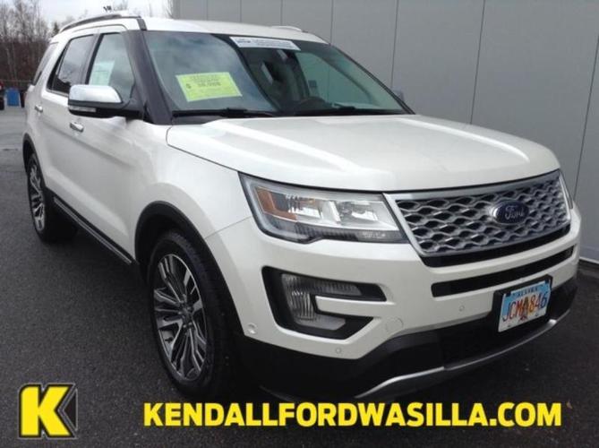 2016 ford explorer platinum awd platinum 4dr suv for sale in wasilla, alaska