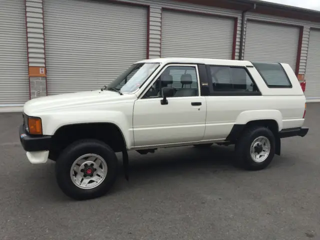 1986 toyota 4runner factory a/c rust free 22r-e no reserve 5 speed 4x4 original