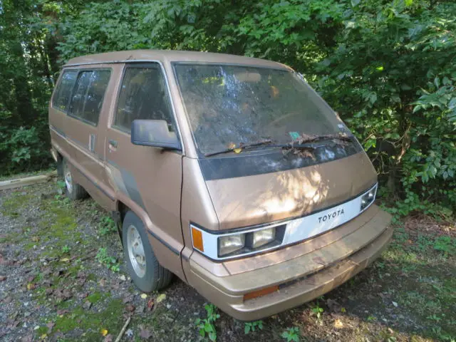 1984 toyota van lx for parts
