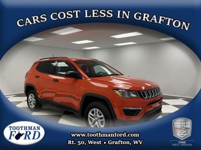 2018 jeep compass sport 4x4 sport 4dr suv for sale in grafton, west virginia