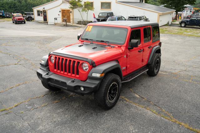 2018 jeep wrangler unlimited sport