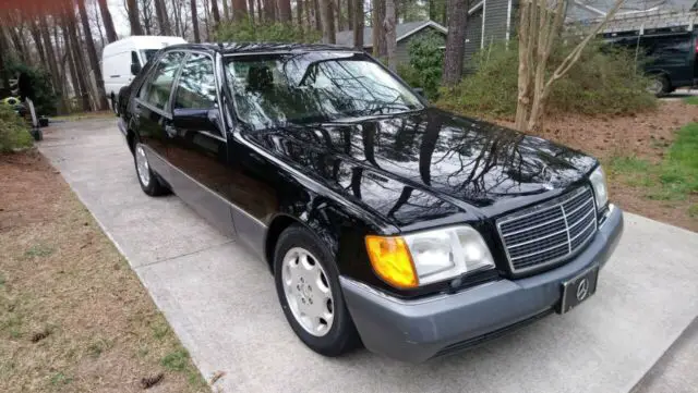 1994 mercedes-benz s 320 black 91kmiles