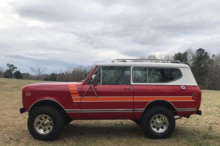 1979 international harvester scout ii for sale in sacramento, california