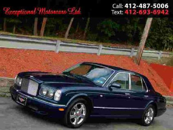 2001 bentley arnage red label in glenshaw, pa