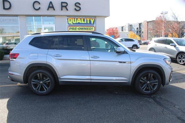 2021 volkswagen atlas 3.6 v6 se w/ technology r-line