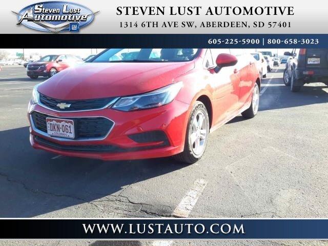 used 2018 chevrolet cruze lt hatchback aberdeen, sd 57401 for sale in aberdeen, south dakota