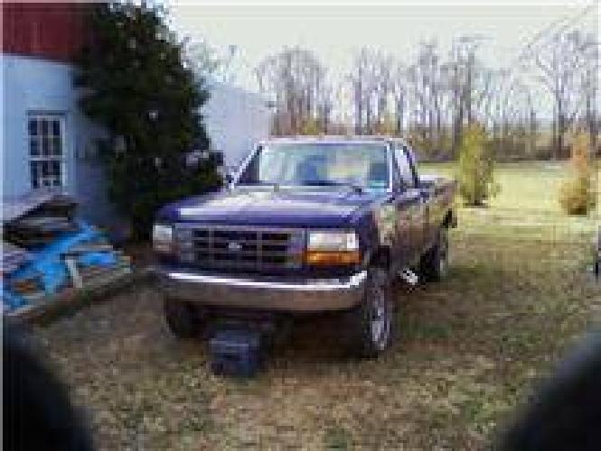 1995 ford - f-250 - 4 x 4 - heavy duty pick-up- myers angel snowplow in gilbertsville, pa
