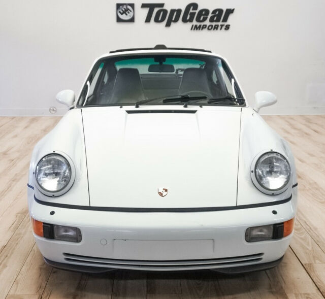1991 porsche 911 turbo rare white over black engine rebuilt w receipts