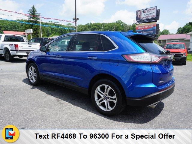 used 2018 ford edge awd titanium princeton, wv 24740 for sale in elgood, west virginia