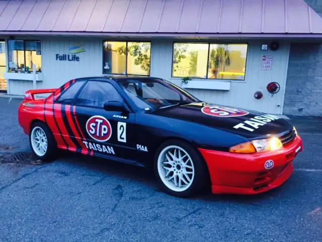 1990 nissan skyline r32 gtr taisan stp clone race car | caged | rhd jdm group a