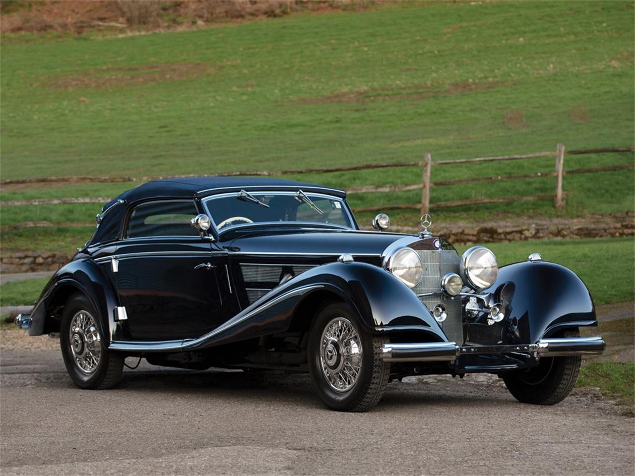 1937 mercedes benz 540k cabriolet