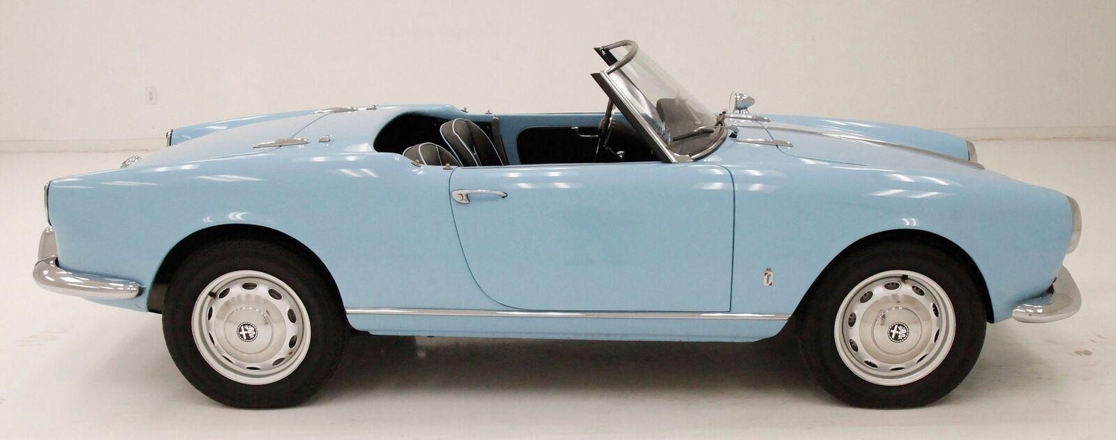 1959 alfa romeo giulietta spider 750f veloce