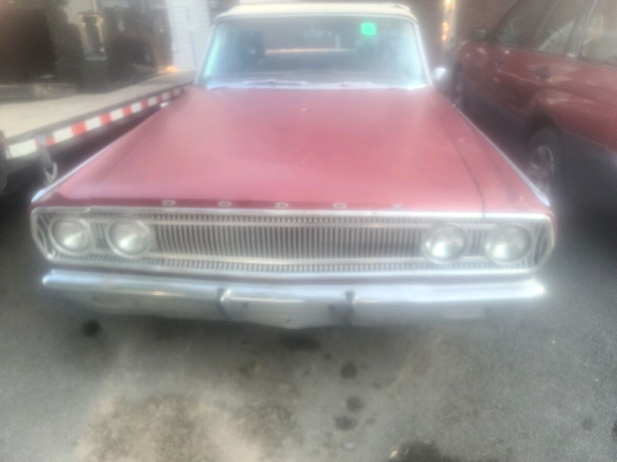 1965 dodge coronet convertible red rwd automatic 440