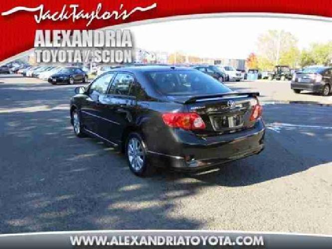 2009 toyota corolla s in alexandria, va