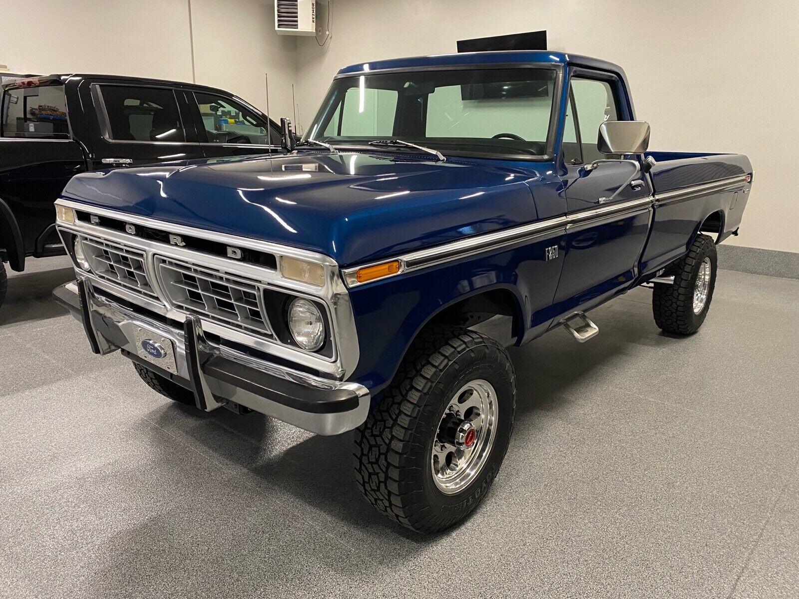 1976 ford f250 custom 4x4 custom restored 940 miles since