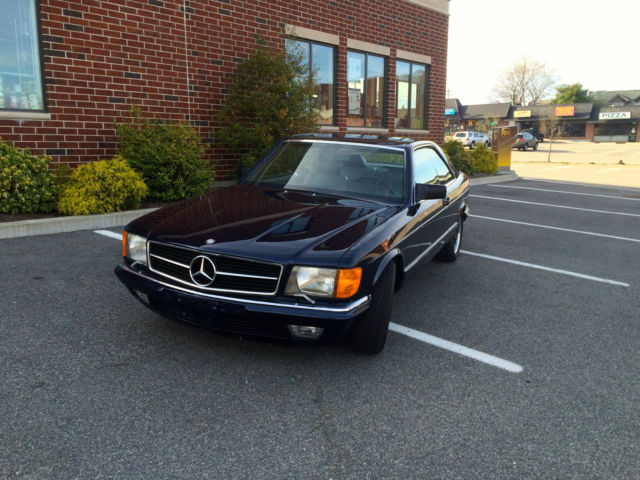 1982 mercedes 500 sec european