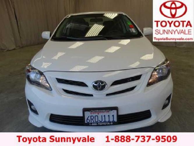 2011 toyota corolla s in sunnyvale, ca