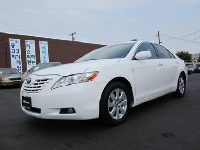2009 toyota camry xle white 73,786 mile in los angeles, ca