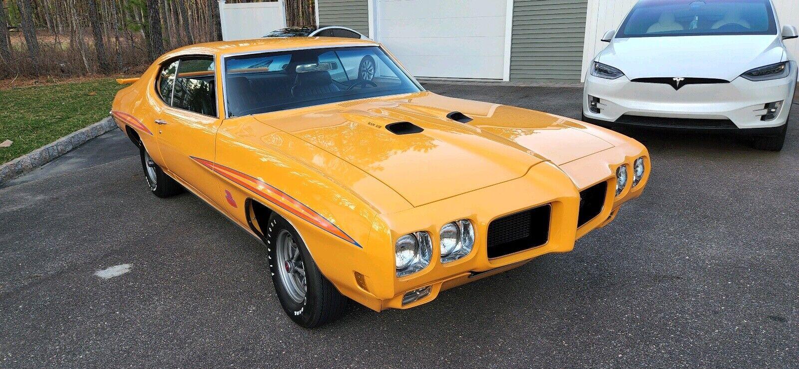 1970 pontiac gto judge ram air 3 orbit orange rebuild motor