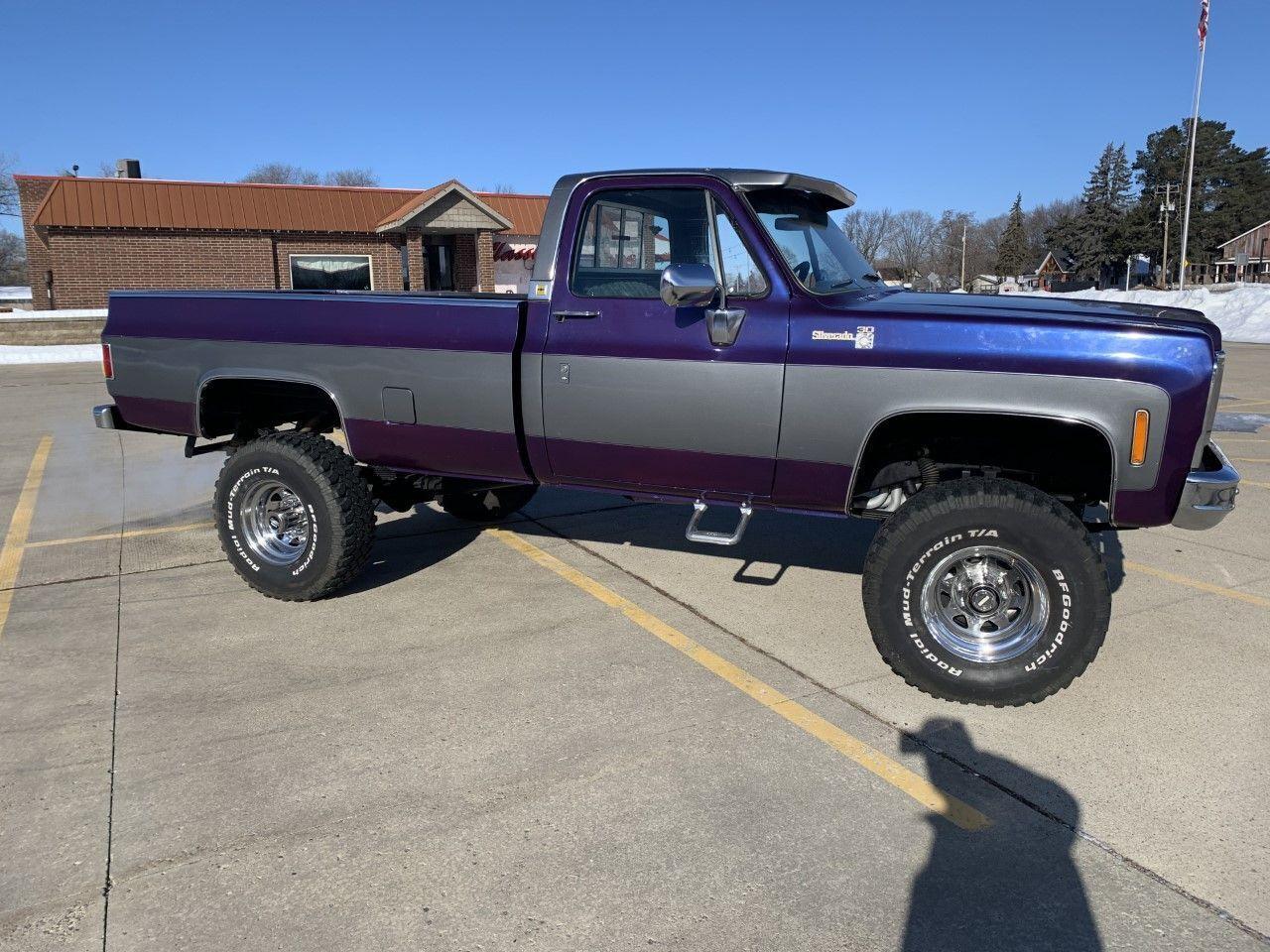 1978 chevrolet k20 gasoline 8 cyl