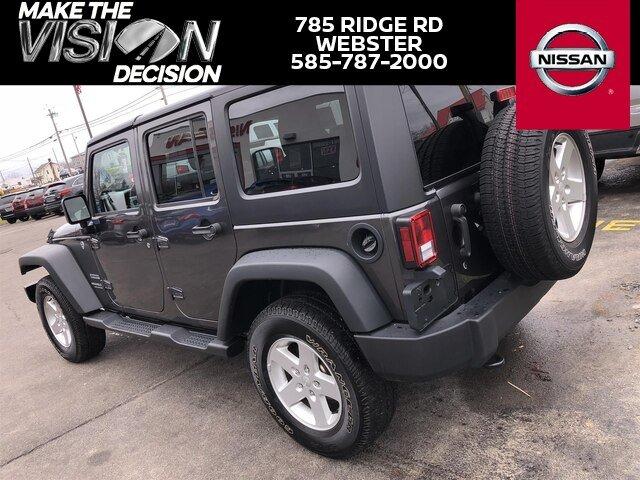 used 2016 jeep wrangler sport webster, ny 14580 for sale in webster, new york