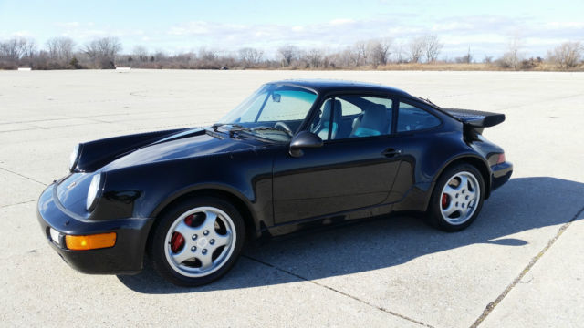 1992 porsche 911 turbo coupe 3.3l one owner car 67k orig miles