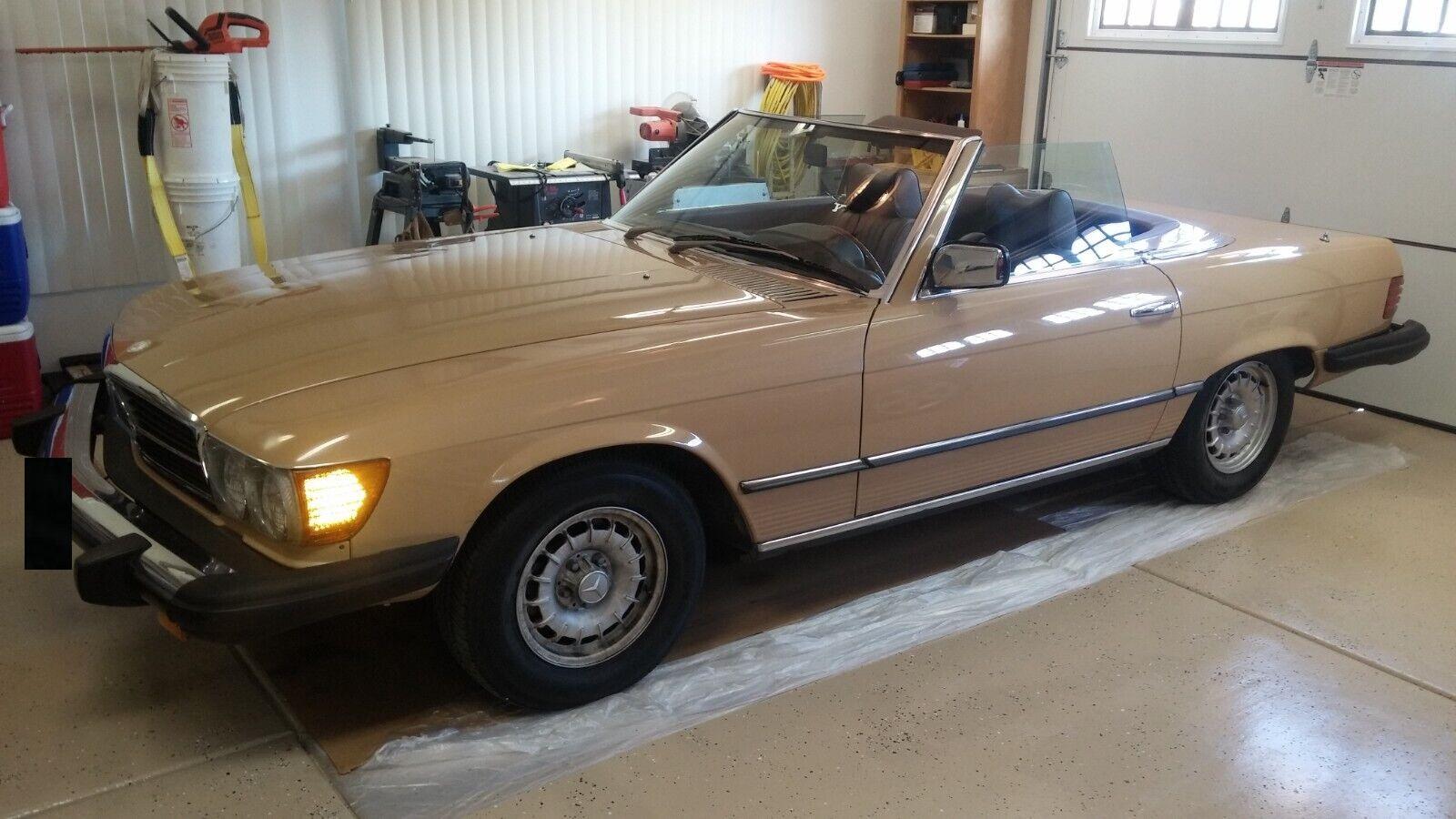 1979 mercedes benz 450 sl runs and drives great 112950 miles