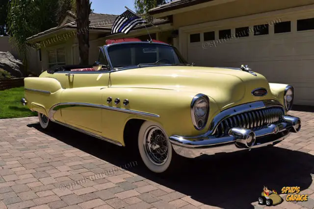 1953 buick super convertible model 56c fireball 322ci v-8 dyna-flow automatic