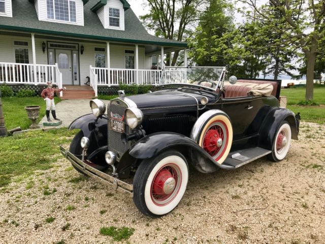 1930 model a deluxe roadster daily driver dual side mounts 1928 1929 1931