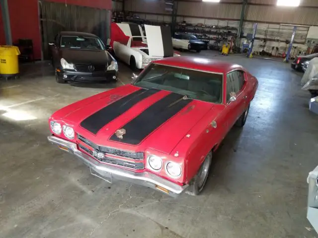 1970 chevelle ss 454 automatic red/black 1971 1972