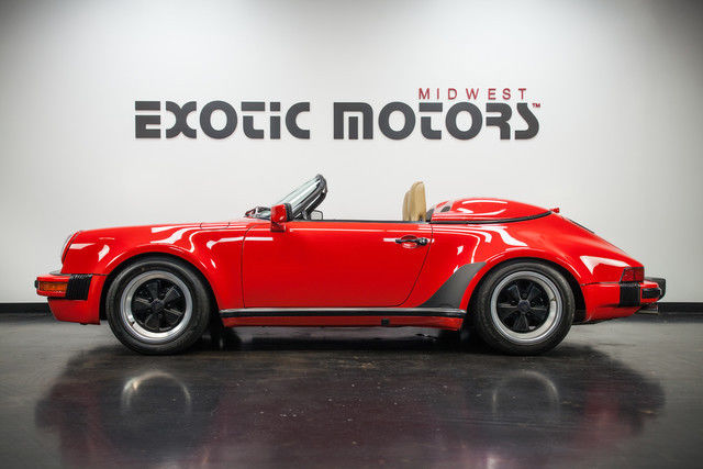1989 porsche speedster 38k miles original window sticker serviced!