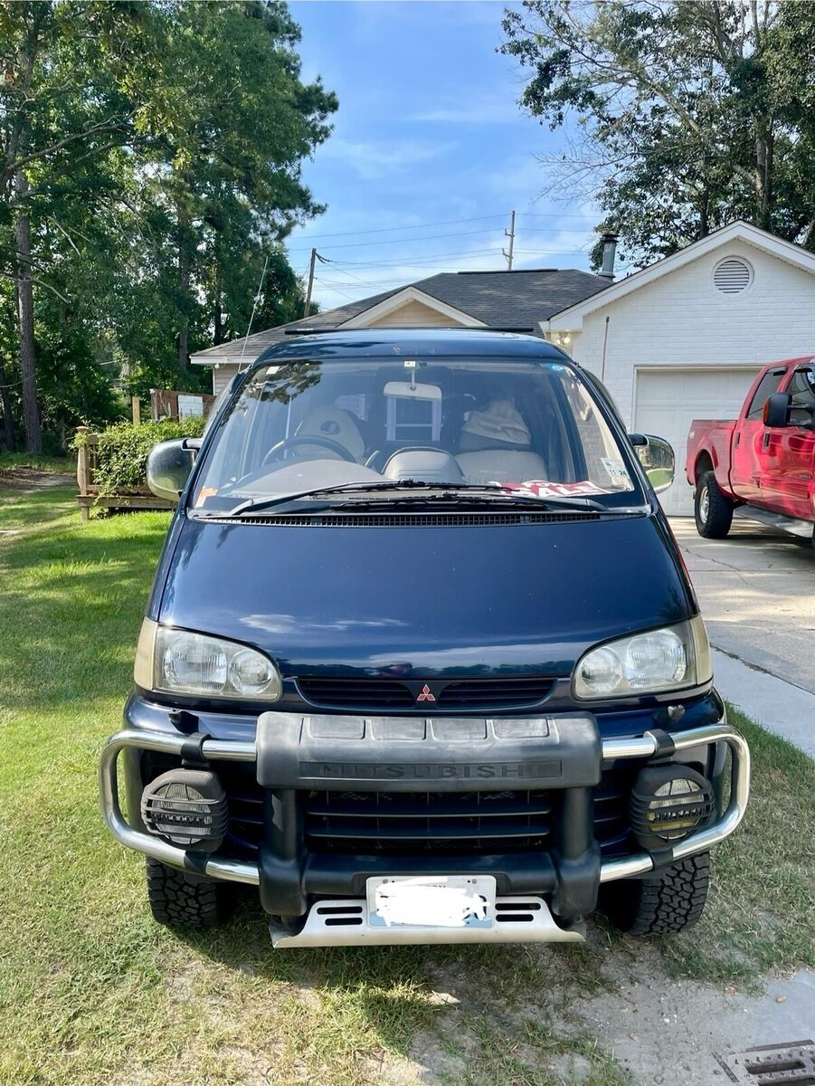 1994 mitsubishi delica van blue space gear