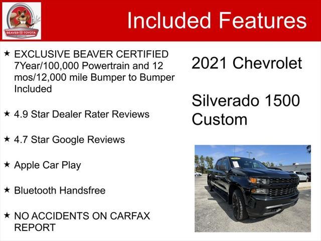 2021 chevrolet silverado 1500 custom