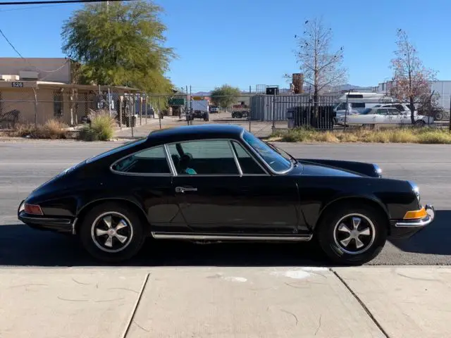no reserve 1969 porsche 911 e coupe black rare