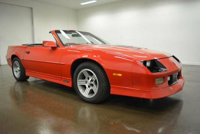 1990 chevrolet camaro iroc-z 59036 miles red convertible 305ci v8 5.0l automat