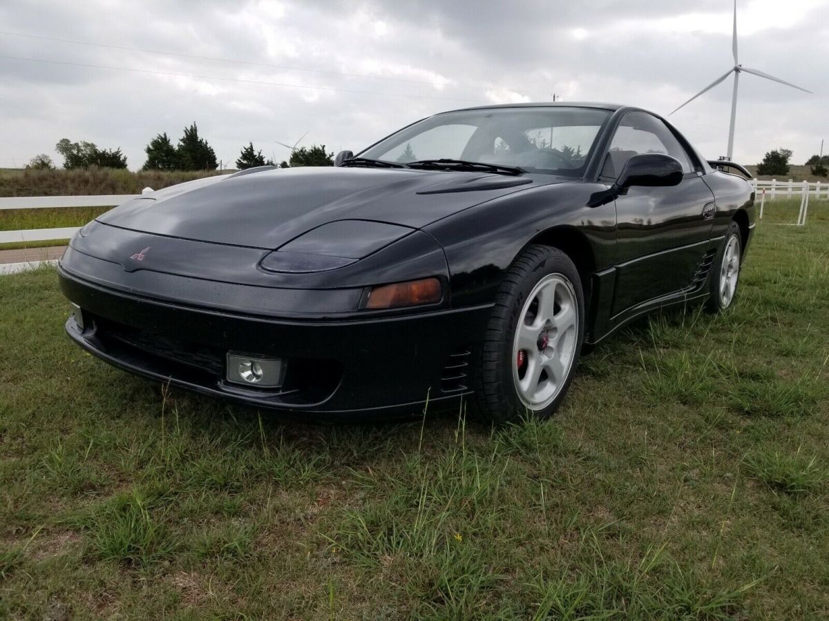 1992 mitsubishi 3000gt coupe black vr4