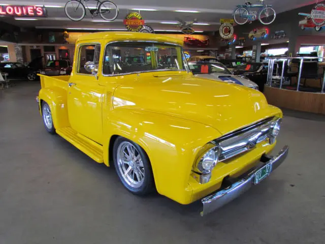 1956 ford f-100 big back window show truck 460ci