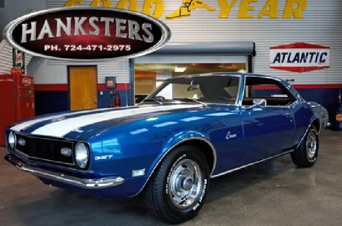 1968 chevrolet camaro coupe (numbers matching) in lemans blue in homer city, pa
