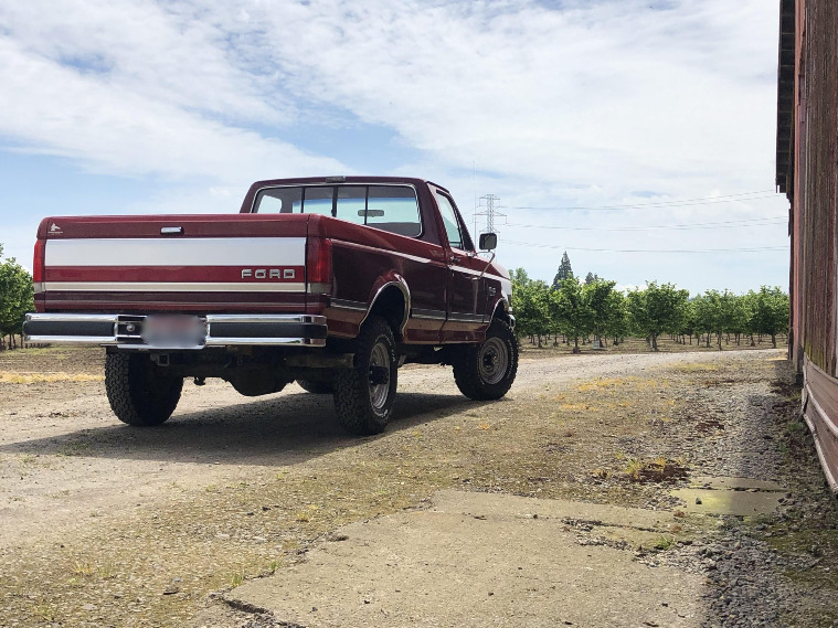 1988 ford f-250 hd xlt lariat 4x4 5-speed