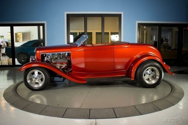burnt orange metallic custom hot rod