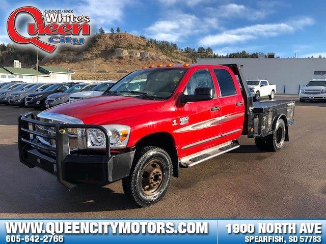 2007 dodge ram pickup 3500 slt 4x4 slt 4dr quad cab 8 ft. lb drw pickup for sale in spearfish, south dakota