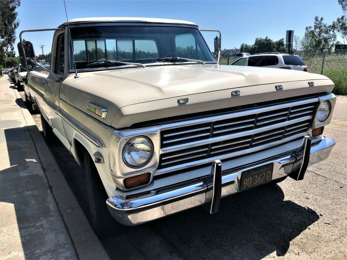 1968 ford f250 camper special pick-up truck